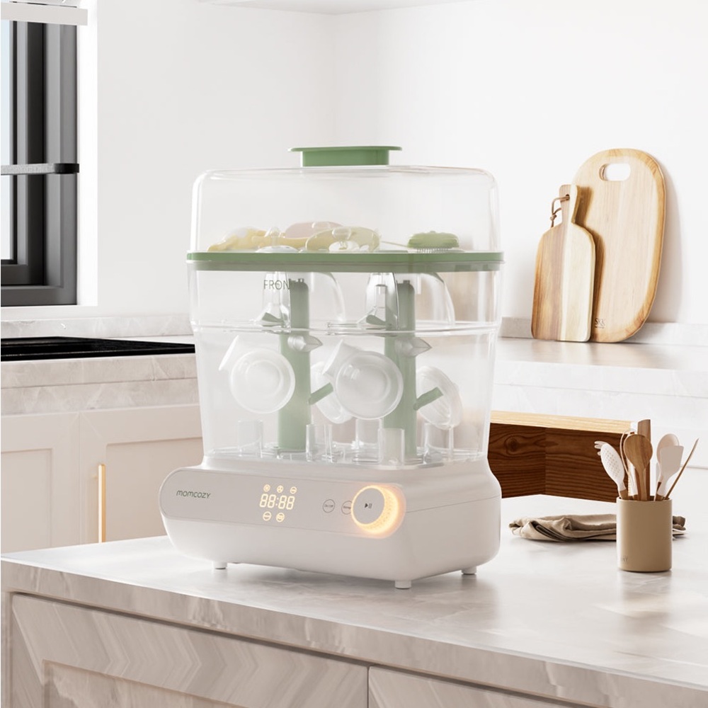 Momcozy 3 Layers Fast Bottle Sterilizer and Dryer